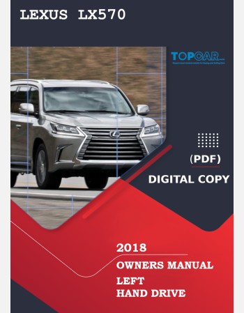 2018 lexus lx570 owners manual